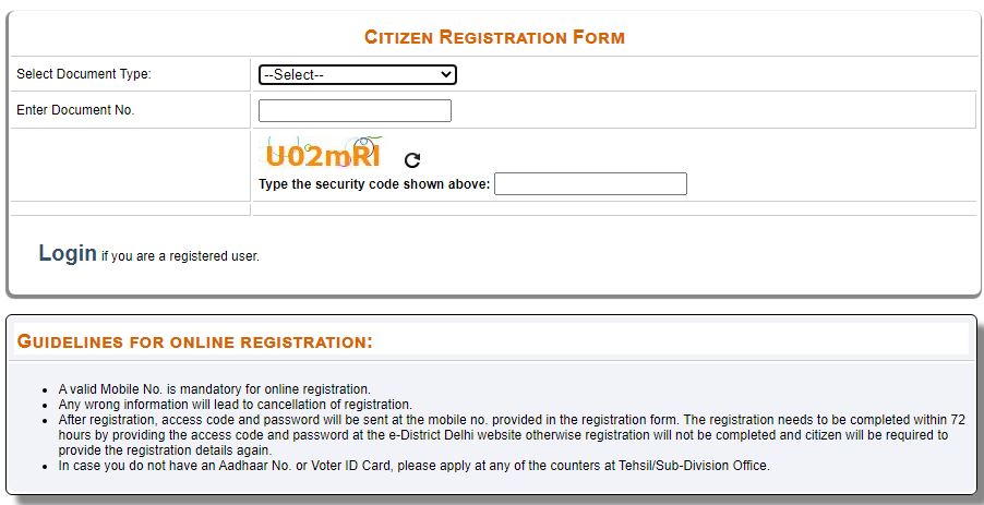 Delhi Nirman Majdur Registration