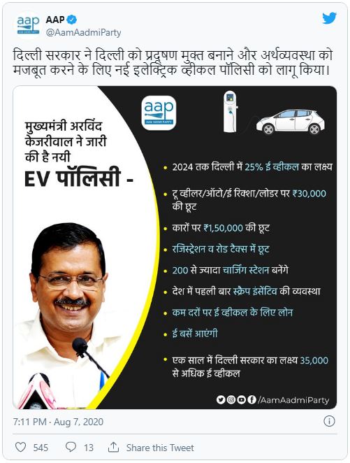 Delhi Electric Subsidy Online