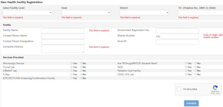  2022 ID Registration Login Rs 500 Status 