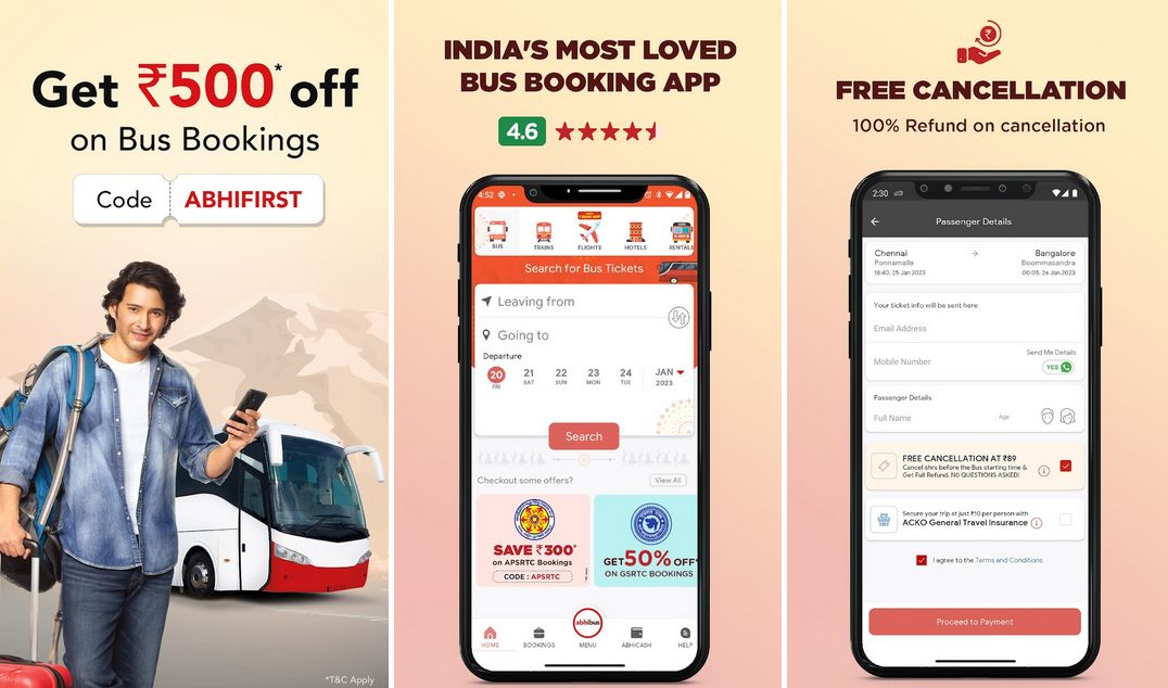 AbhiBus Referral Code