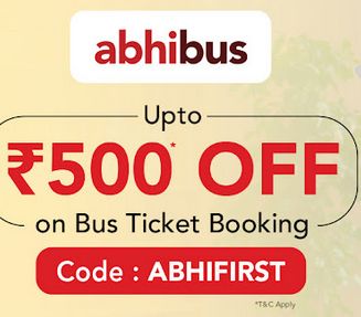 AbhiBus Referral Code APPNEW For Free Ride Get Rs.150 Off