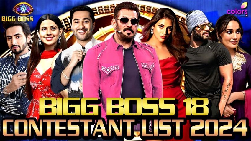 Bigg Boss 18 Contestants List 2024