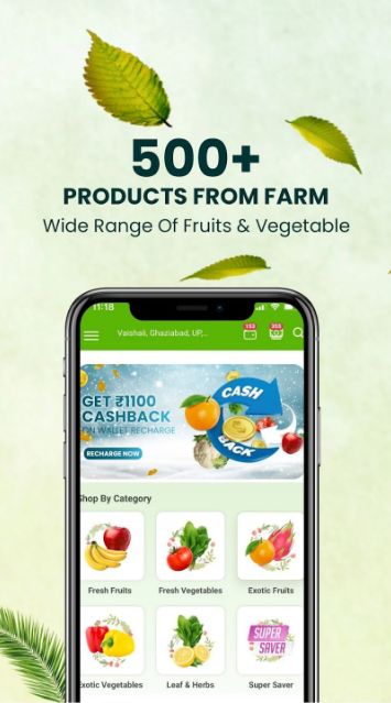 Fruits Vegetable App-VegEase