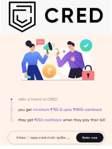 cred app referral code link