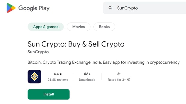 Download SunCrypto App